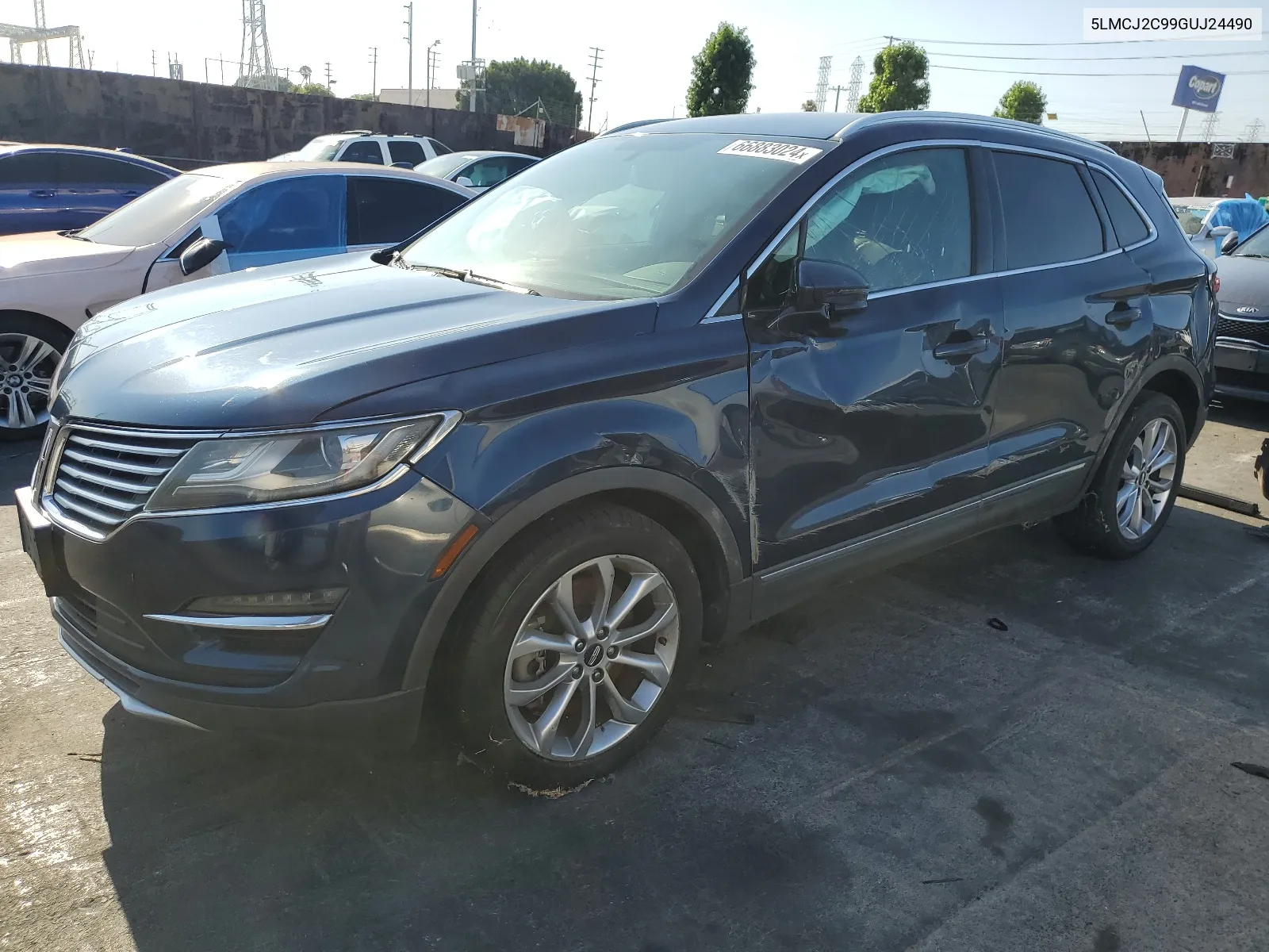 2016 Lincoln Mkc Select VIN: 5LMCJ2C99GUJ24490 Lot: 66883024