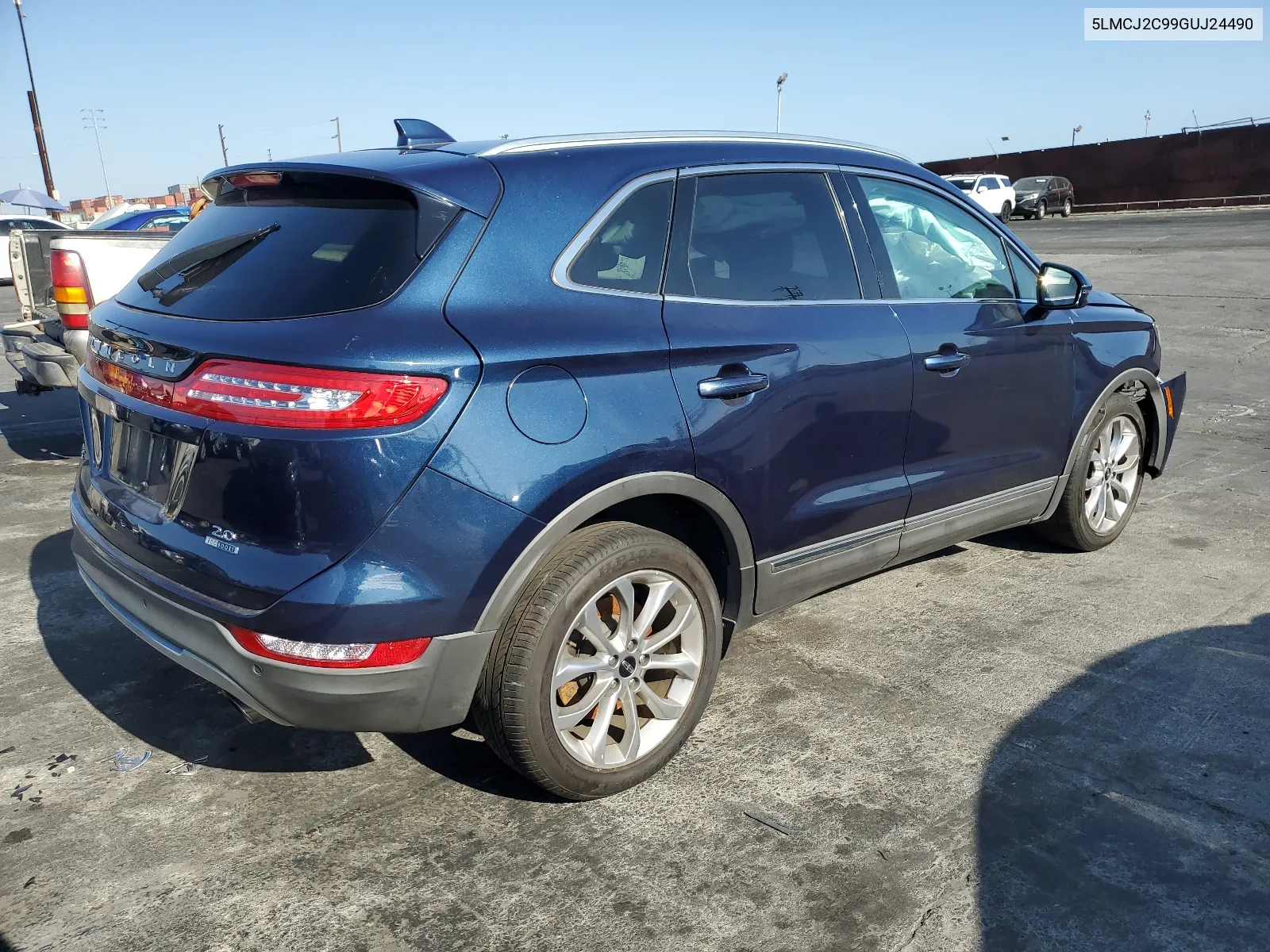 5LMCJ2C99GUJ24490 2016 Lincoln Mkc Select