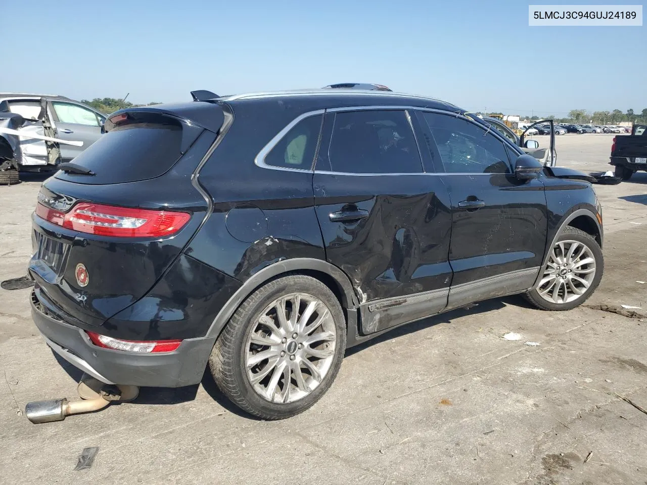 5LMCJ3C94GUJ24189 2016 Lincoln Mkc Reserve