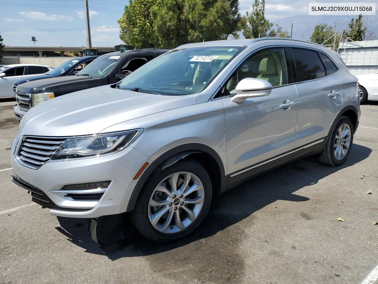 2016 Lincoln Mkc Select VIN: 5LMCJ2C9XGUJ15068 Lot: 70210274