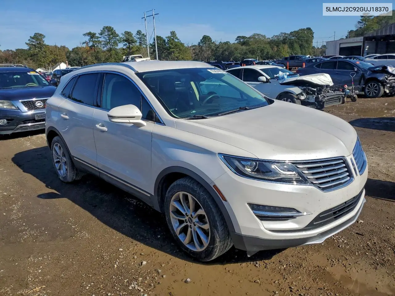 5LMCJ2C92GUJ18370 2016 Lincoln Mkc Select