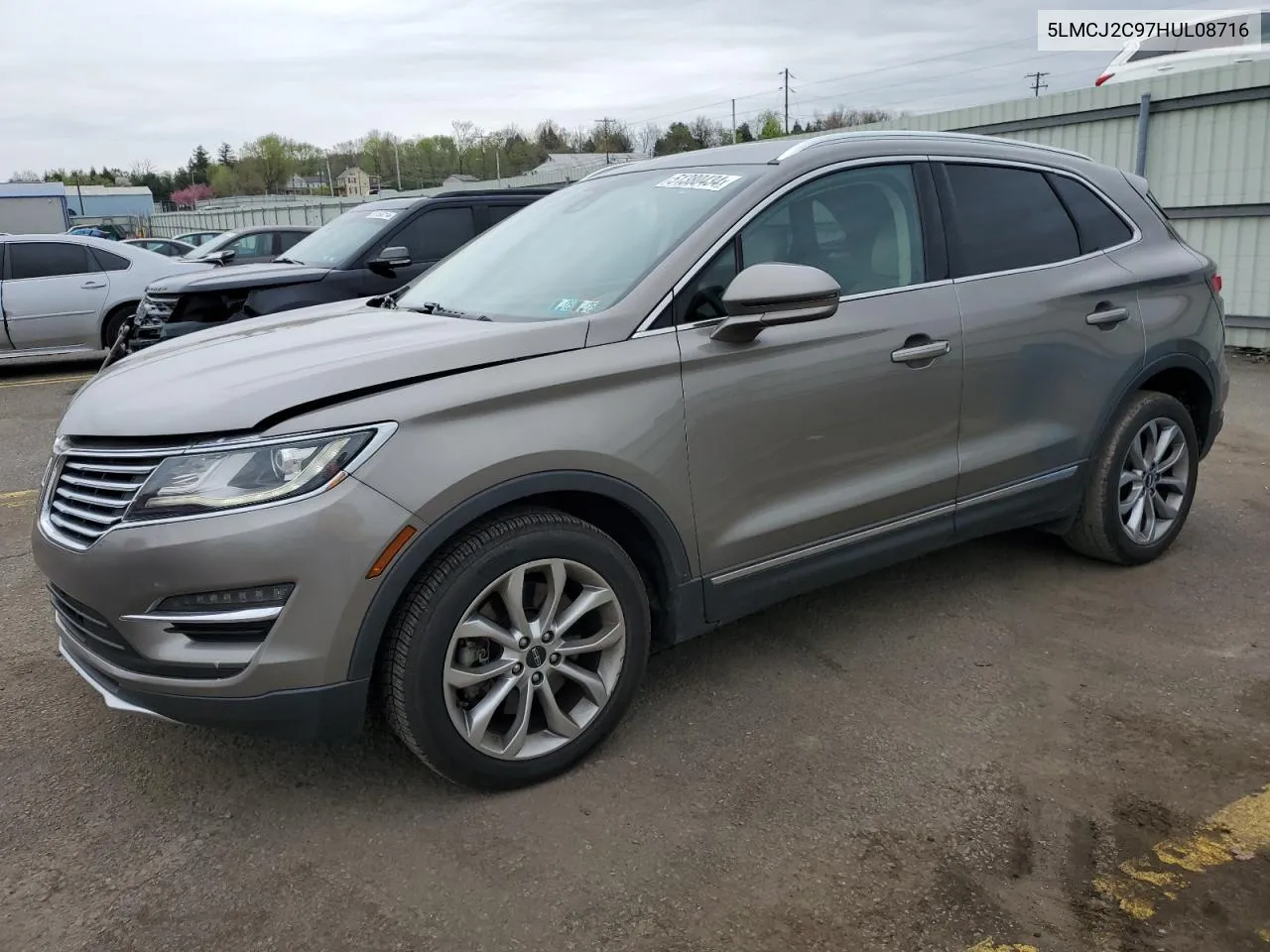 2017 Lincoln Mkc Select VIN: 5LMCJ2C97HUL08716 Lot: 51380434