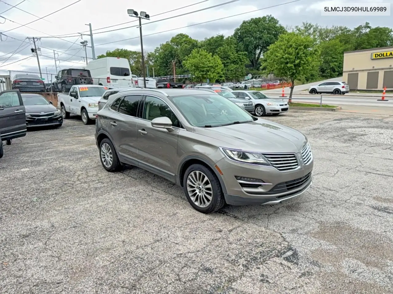 5LMCJ3D90HUL69989 2017 Lincoln Mkc Reserve