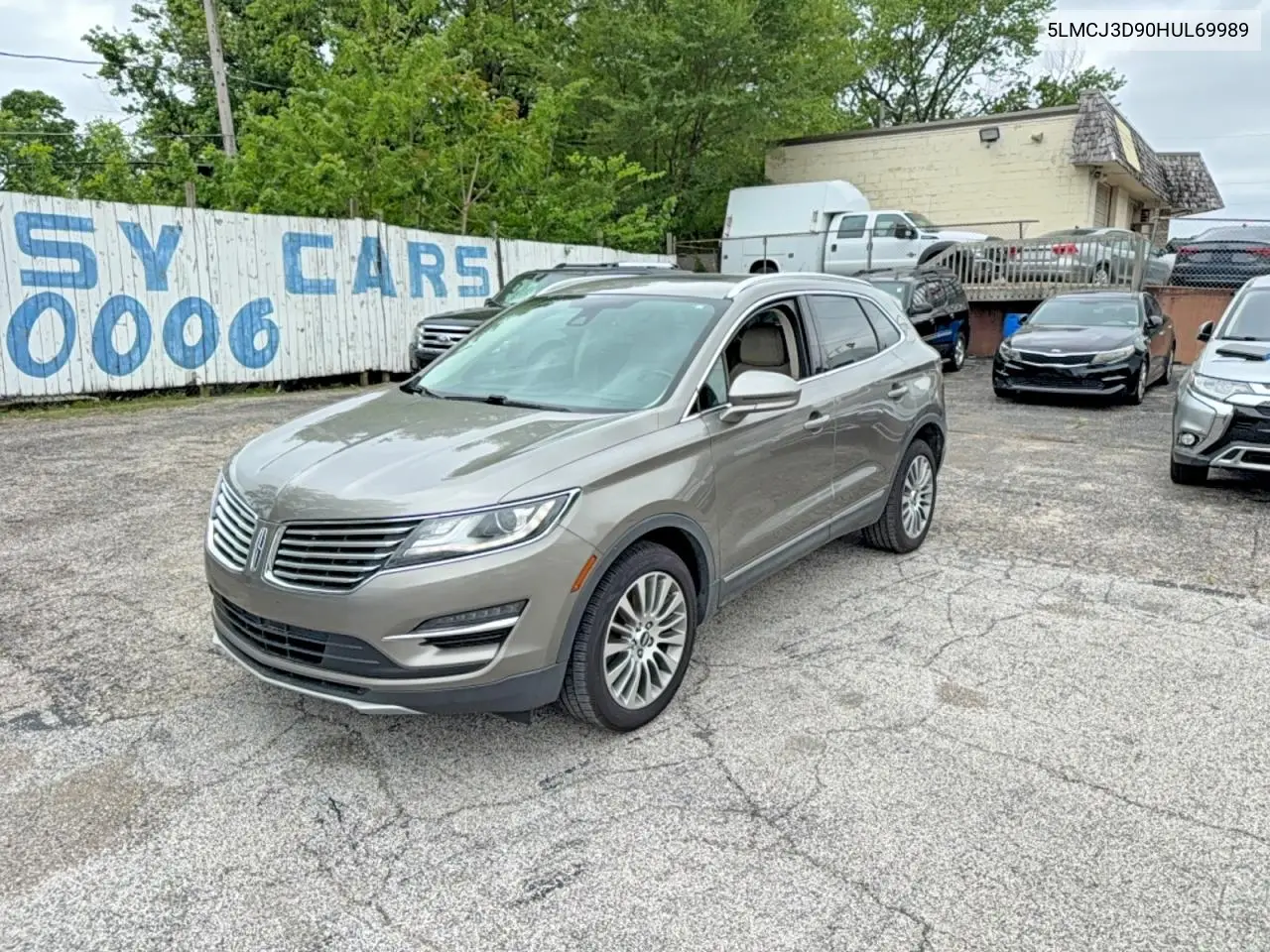 5LMCJ3D90HUL69989 2017 Lincoln Mkc Reserve