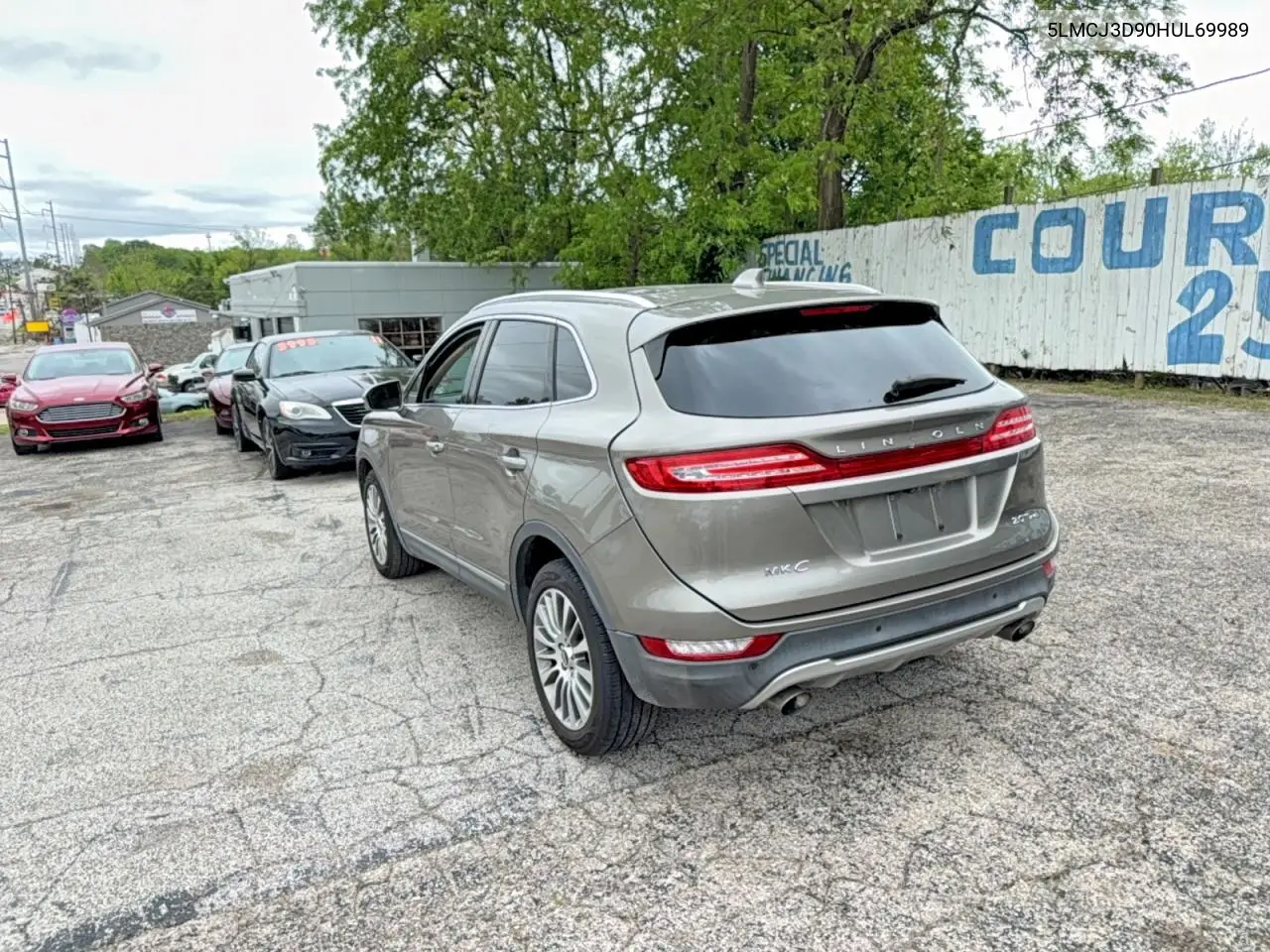 5LMCJ3D90HUL69989 2017 Lincoln Mkc Reserve