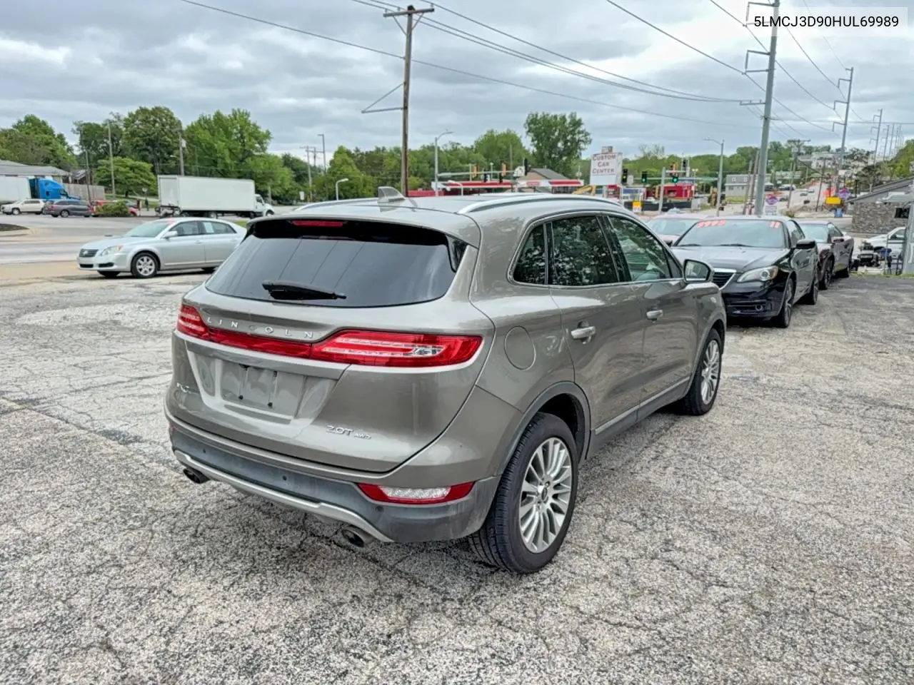 5LMCJ3D90HUL69989 2017 Lincoln Mkc Reserve