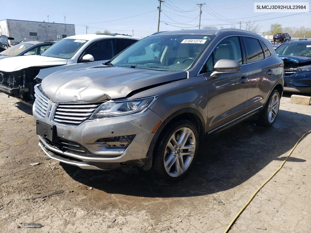 5LMCJ3D92HUL23984 2017 Lincoln Mkc Reserve