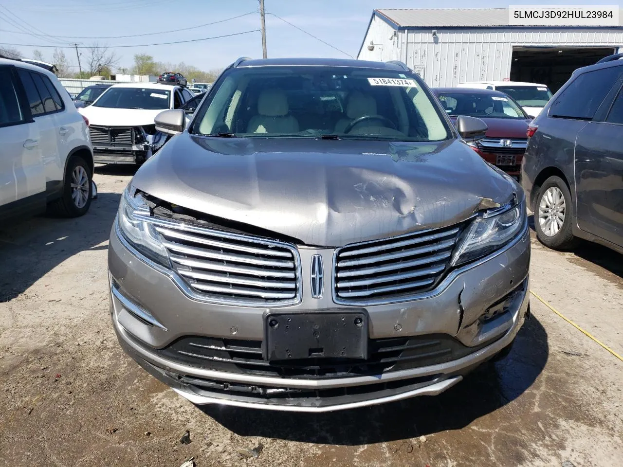 5LMCJ3D92HUL23984 2017 Lincoln Mkc Reserve