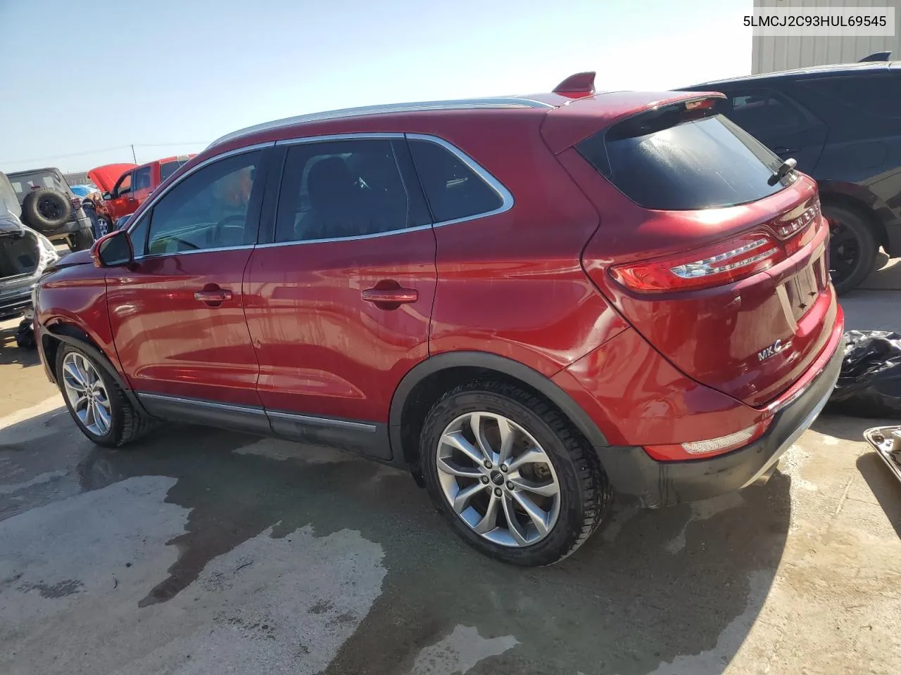 5LMCJ2C93HUL69545 2017 Lincoln Mkc Select