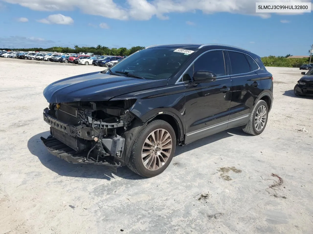 2017 Lincoln Mkc Reserve VIN: 5LMCJ3C99HUL32800 Lot: 53887854