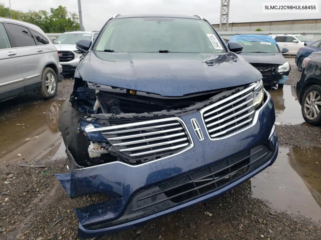 5LMCJ2C98HUL68455 2017 Lincoln Mkc Select