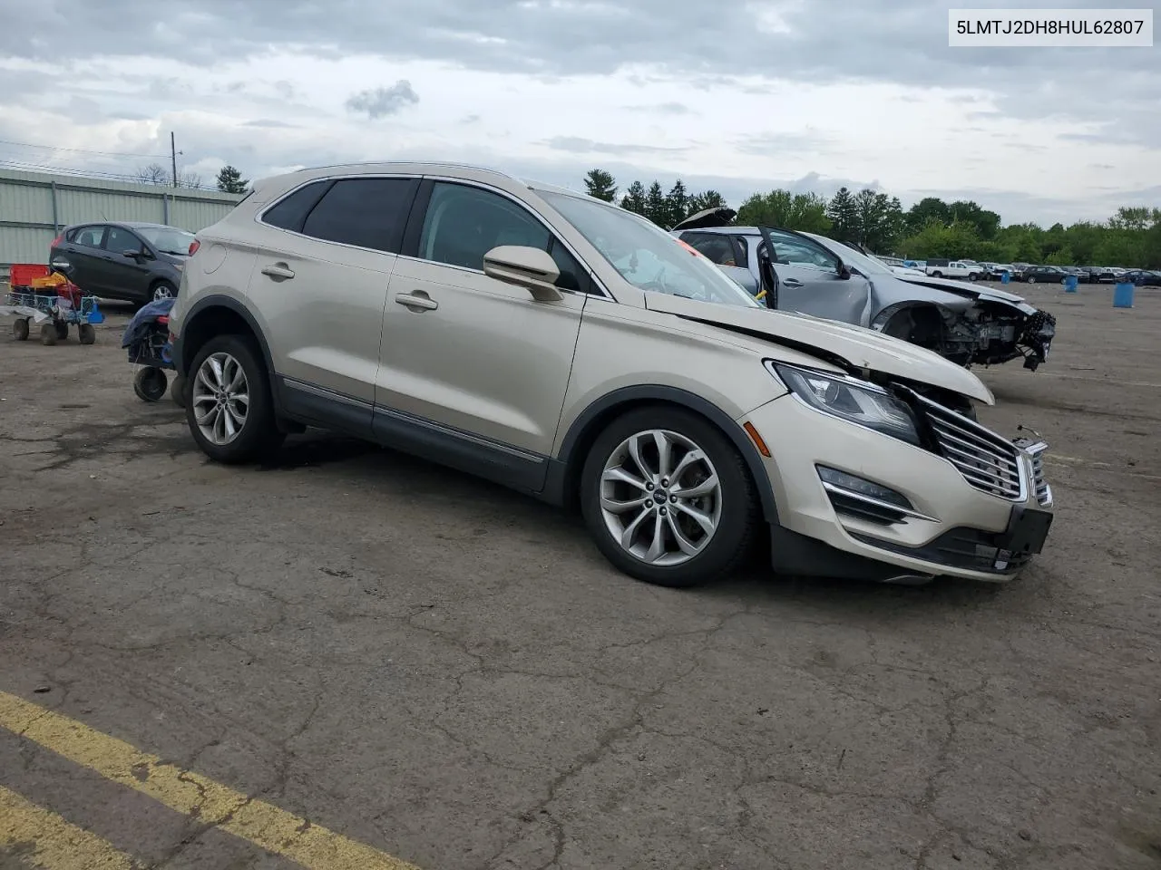 2017 Lincoln Mkc Select VIN: 5LMTJ2DH8HUL62807 Lot: 54757914