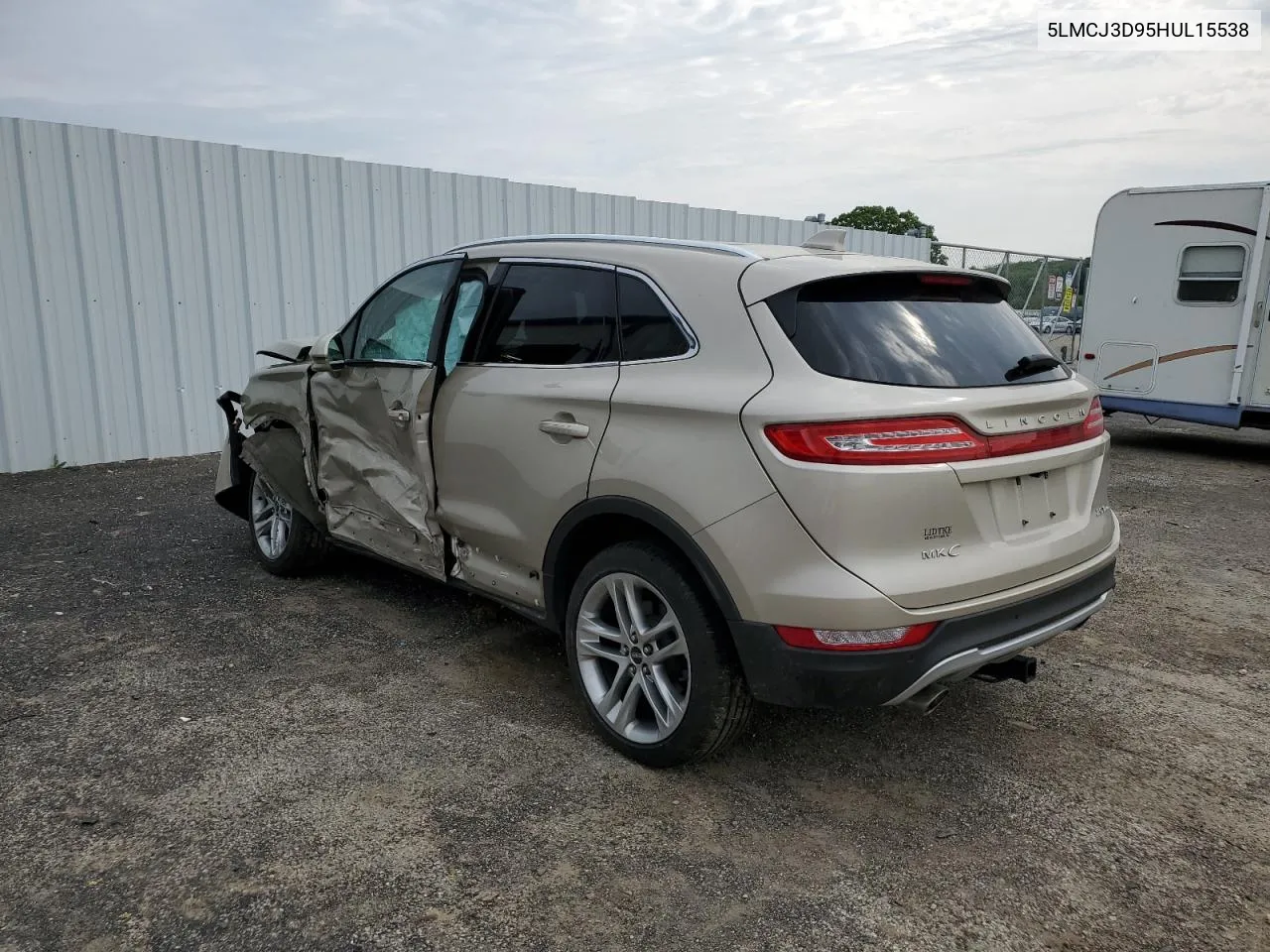 2017 Lincoln Mkc Reserve VIN: 5LMCJ3D95HUL15538 Lot: 55023714