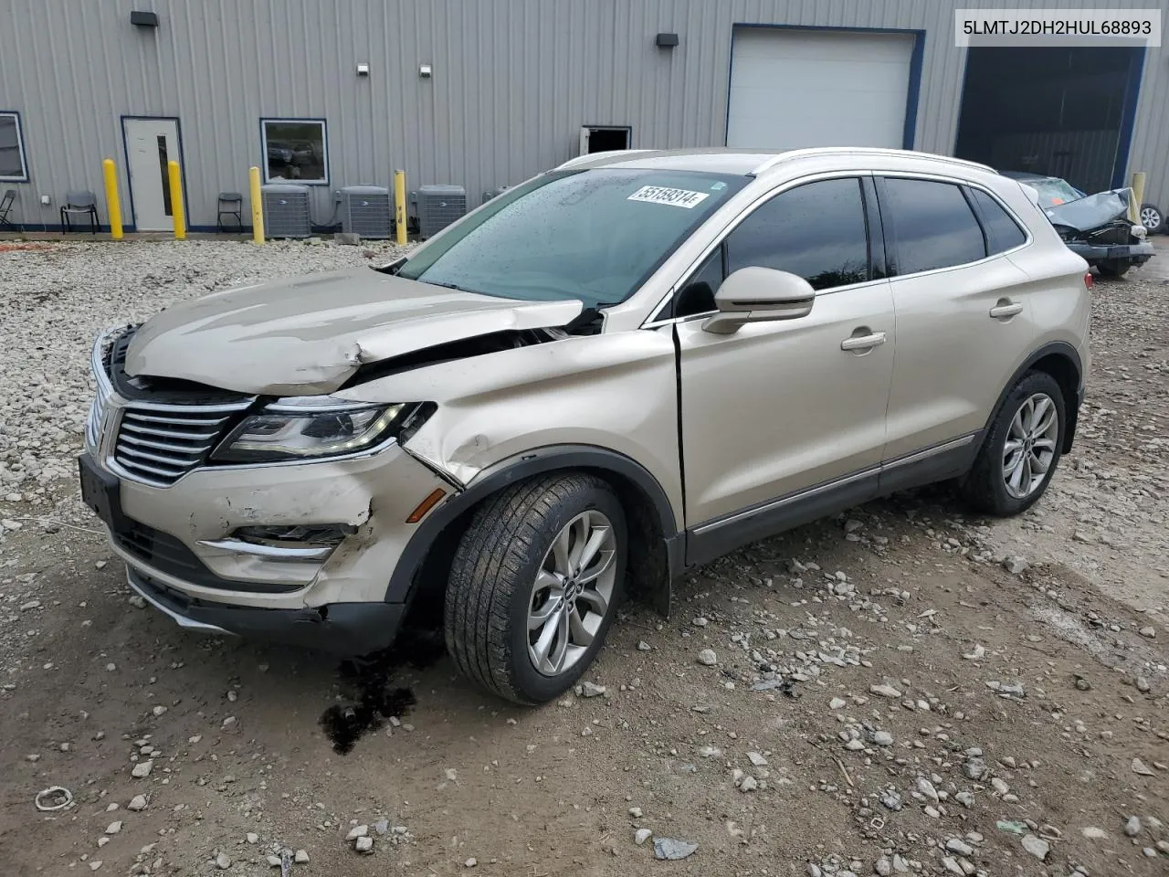 5LMTJ2DH2HUL68893 2017 Lincoln Mkc Select