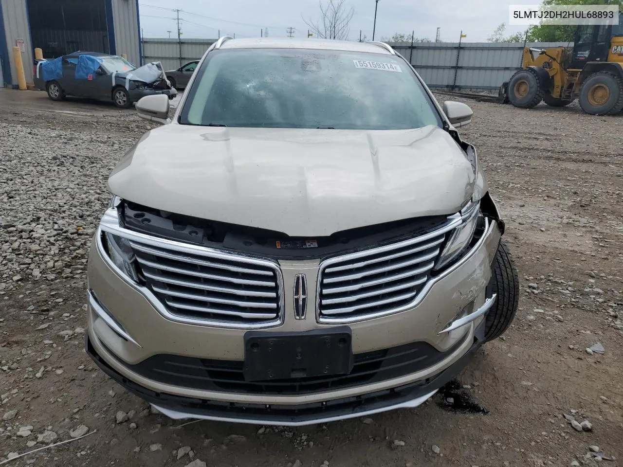 2017 Lincoln Mkc Select VIN: 5LMTJ2DH2HUL68893 Lot: 55159314