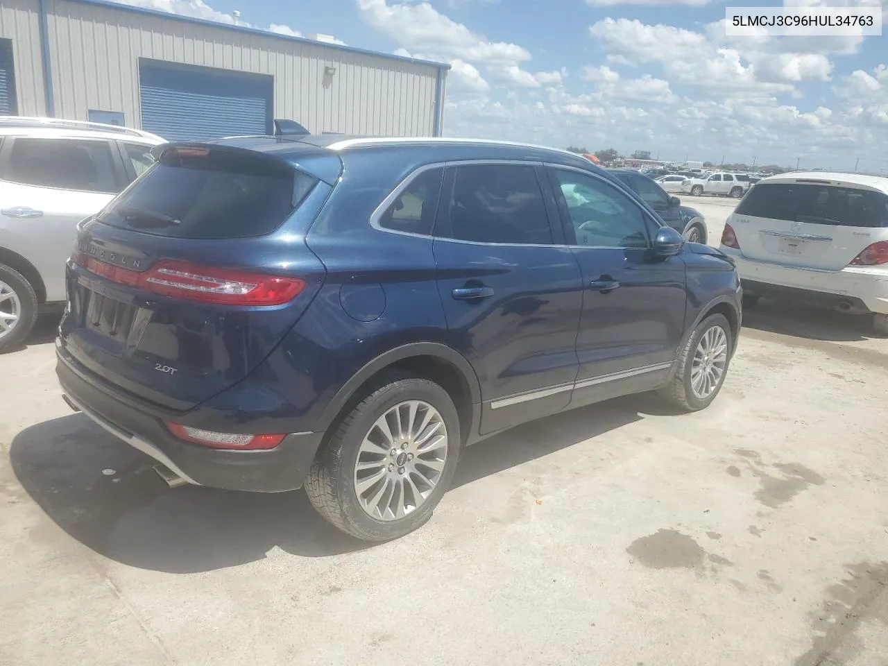 2017 Lincoln Mkc Reserve VIN: 5LMCJ3C96HUL34763 Lot: 55407004