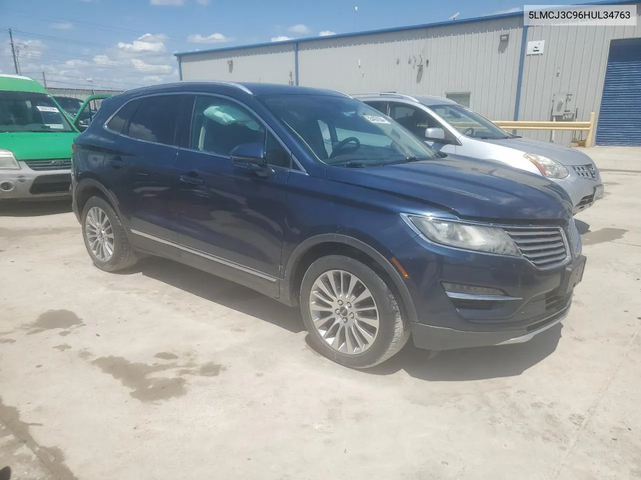 2017 Lincoln Mkc Reserve VIN: 5LMCJ3C96HUL34763 Lot: 55407004