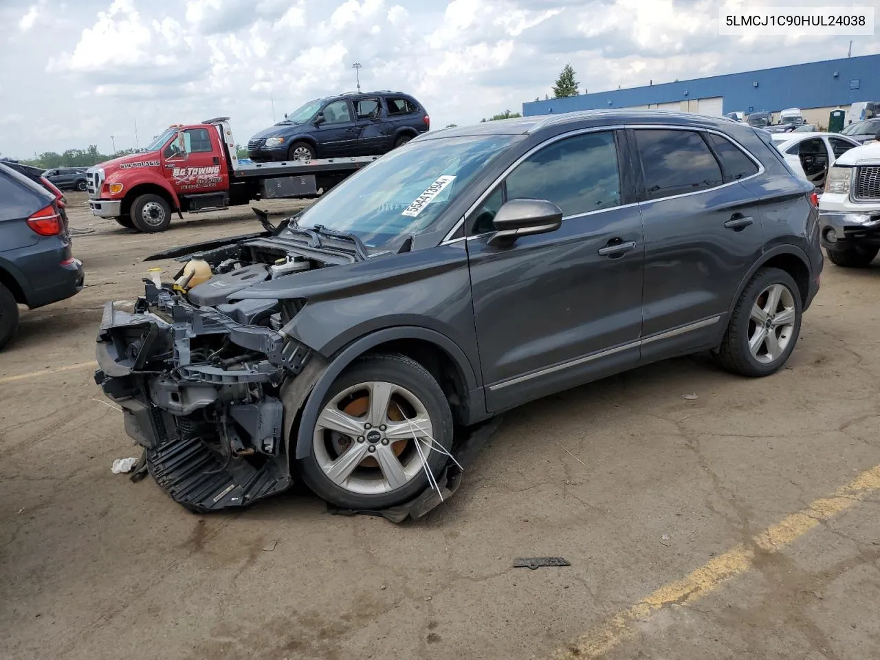 5LMCJ1C90HUL24038 2017 Lincoln Mkc Premiere