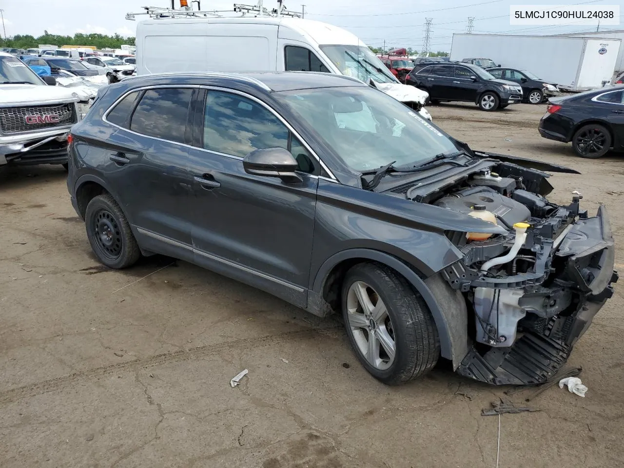 5LMCJ1C90HUL24038 2017 Lincoln Mkc Premiere