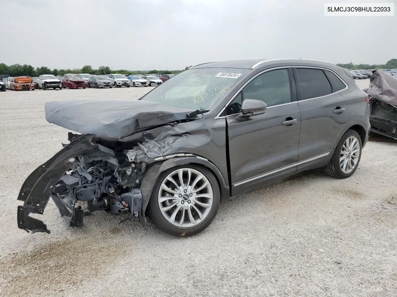 5LMCJ3C98HUL22033 2017 Lincoln Mkc Reserve