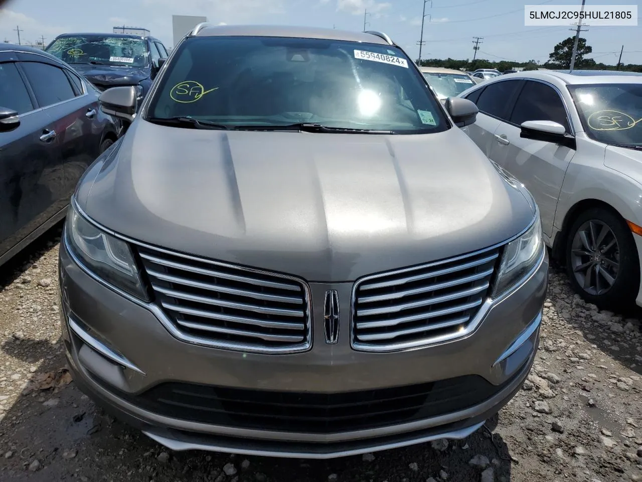 5LMCJ2C95HUL21805 2017 Lincoln Mkc Select