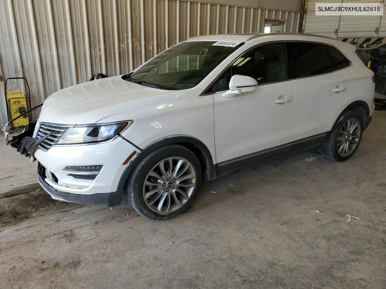 5LMCJ3C9XHUL62615 2017 Lincoln Mkc Reserve