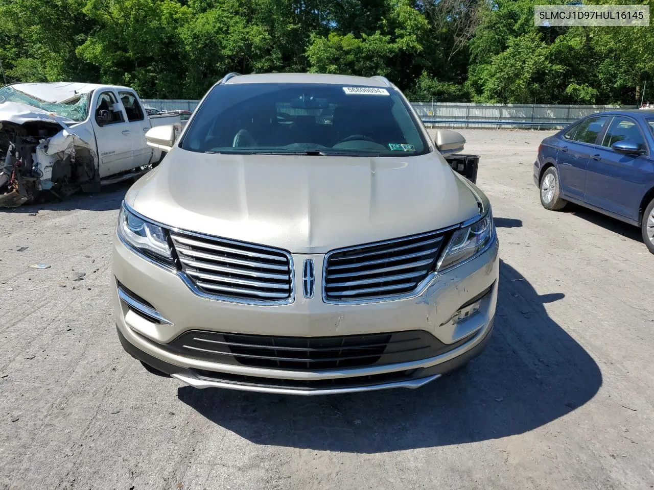 2017 Lincoln Mkc Premiere VIN: 5LMCJ1D97HUL16145 Lot: 56800094