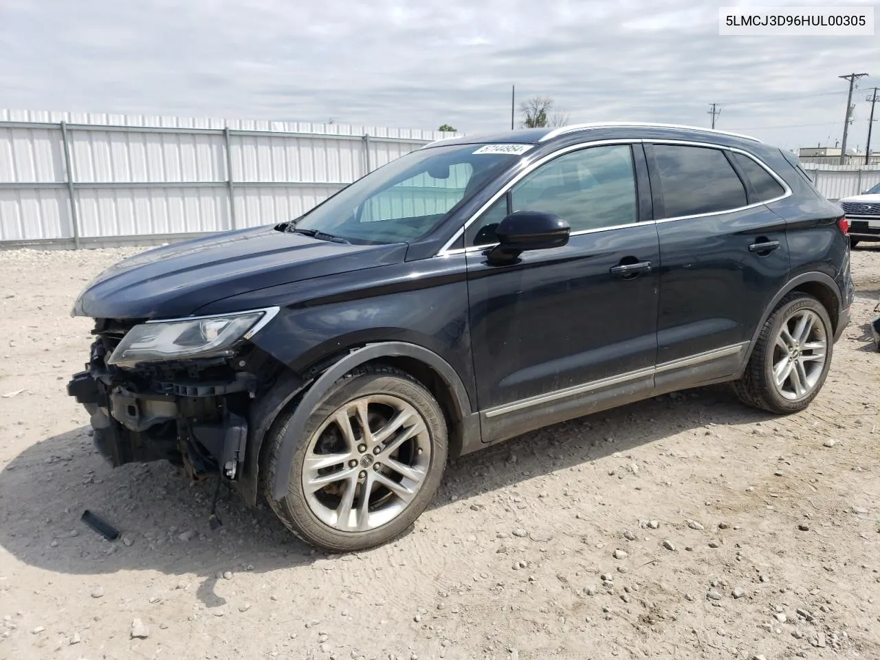 2017 Lincoln Mkc Reserve VIN: 5LMCJ3D96HUL00305 Lot: 57144954