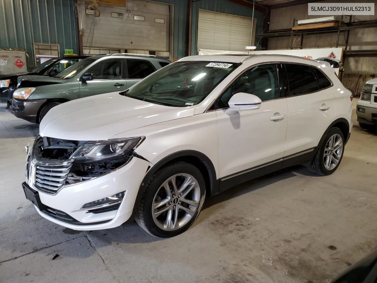 5LMCJ3D91HUL52313 2017 Lincoln Mkc Reserve