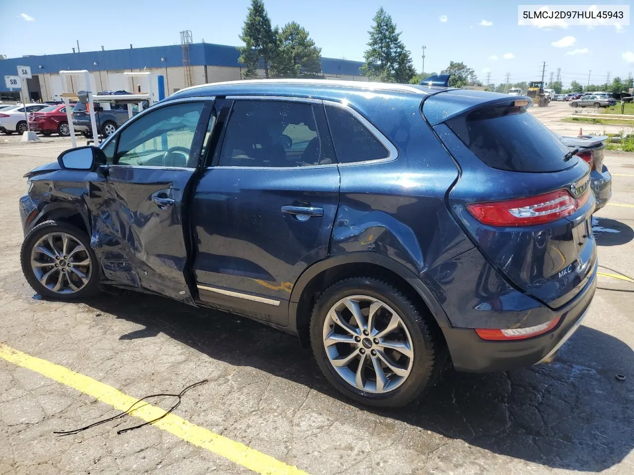 5LMCJ2D97HUL45943 2017 Lincoln Mkc Select