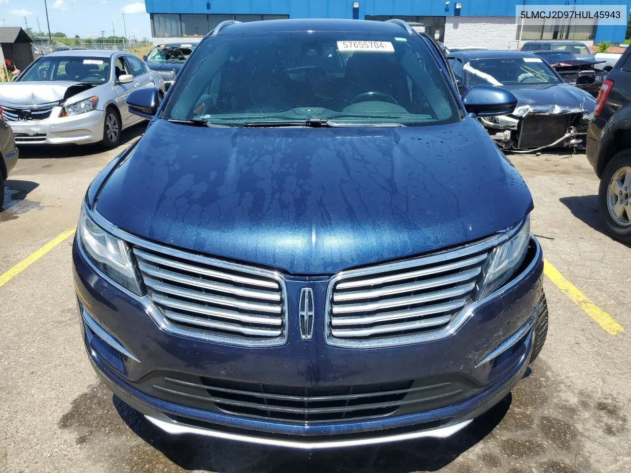 5LMCJ2D97HUL45943 2017 Lincoln Mkc Select