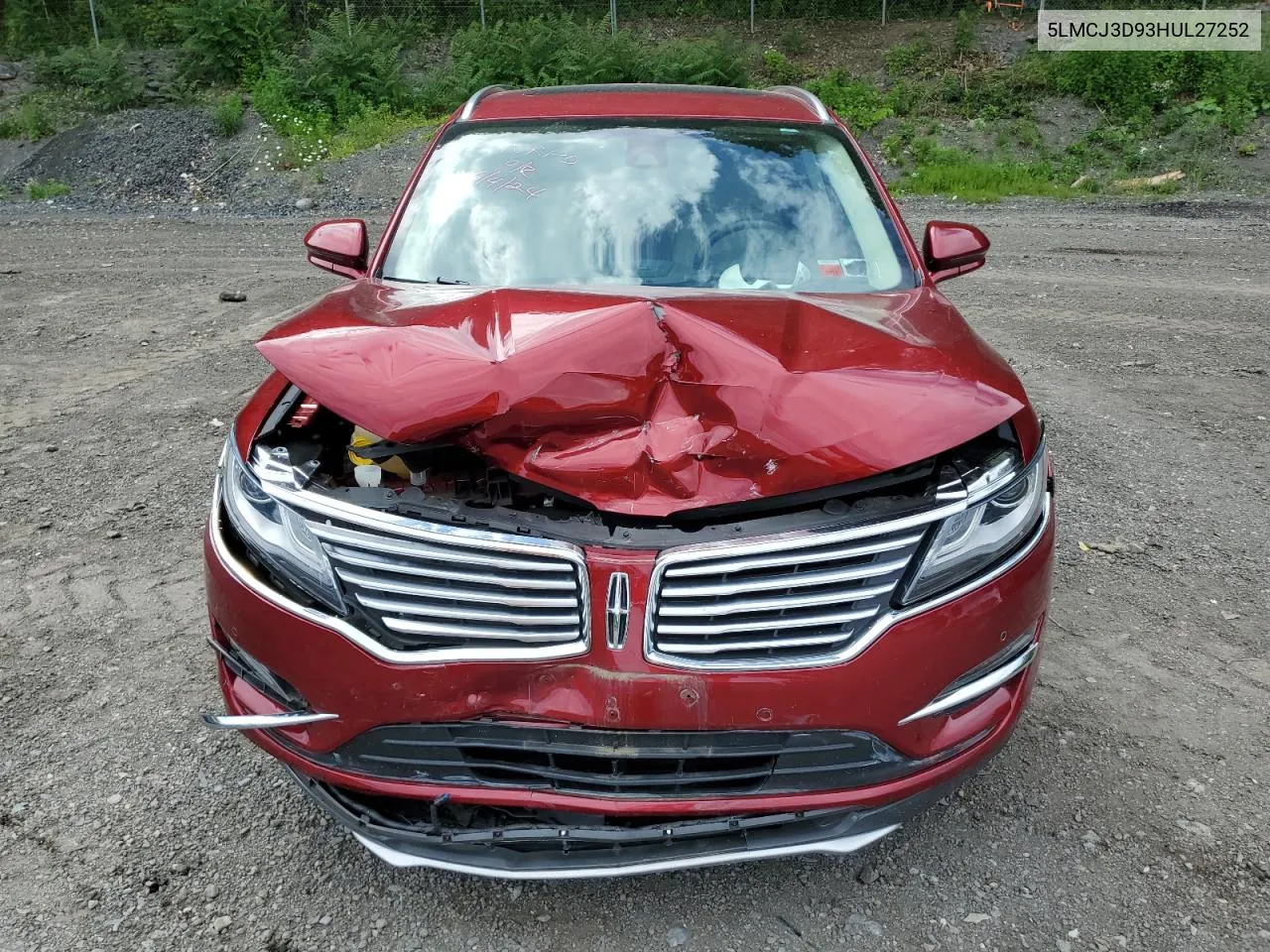 5LMCJ3D93HUL27252 2017 Lincoln Mkc Reserve