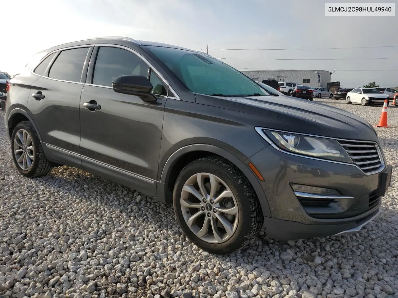 5LMCJ2C98HUL49940 2017 Lincoln Mkc Select