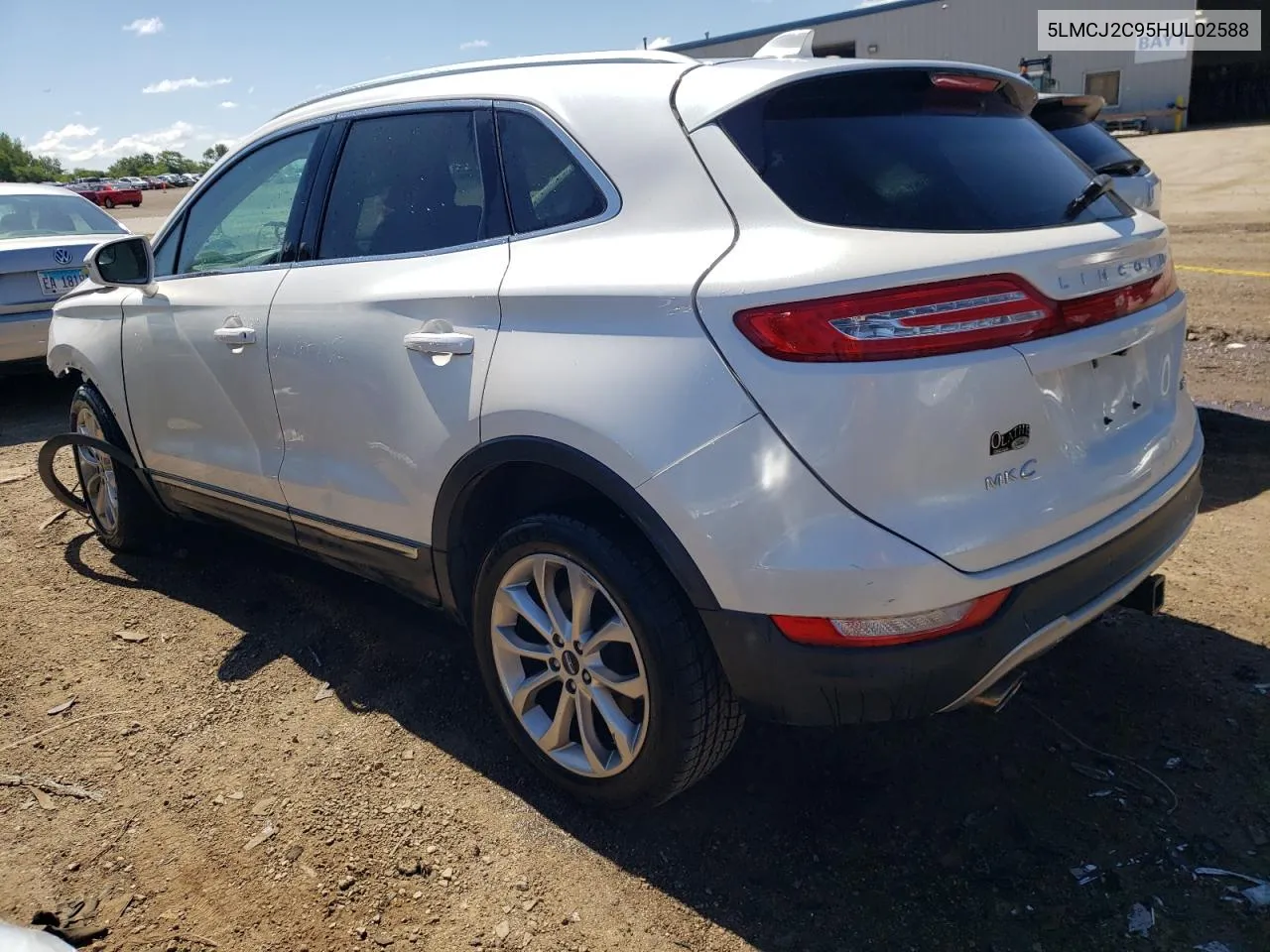 5LMCJ2C95HUL02588 2017 Lincoln Mkc Select