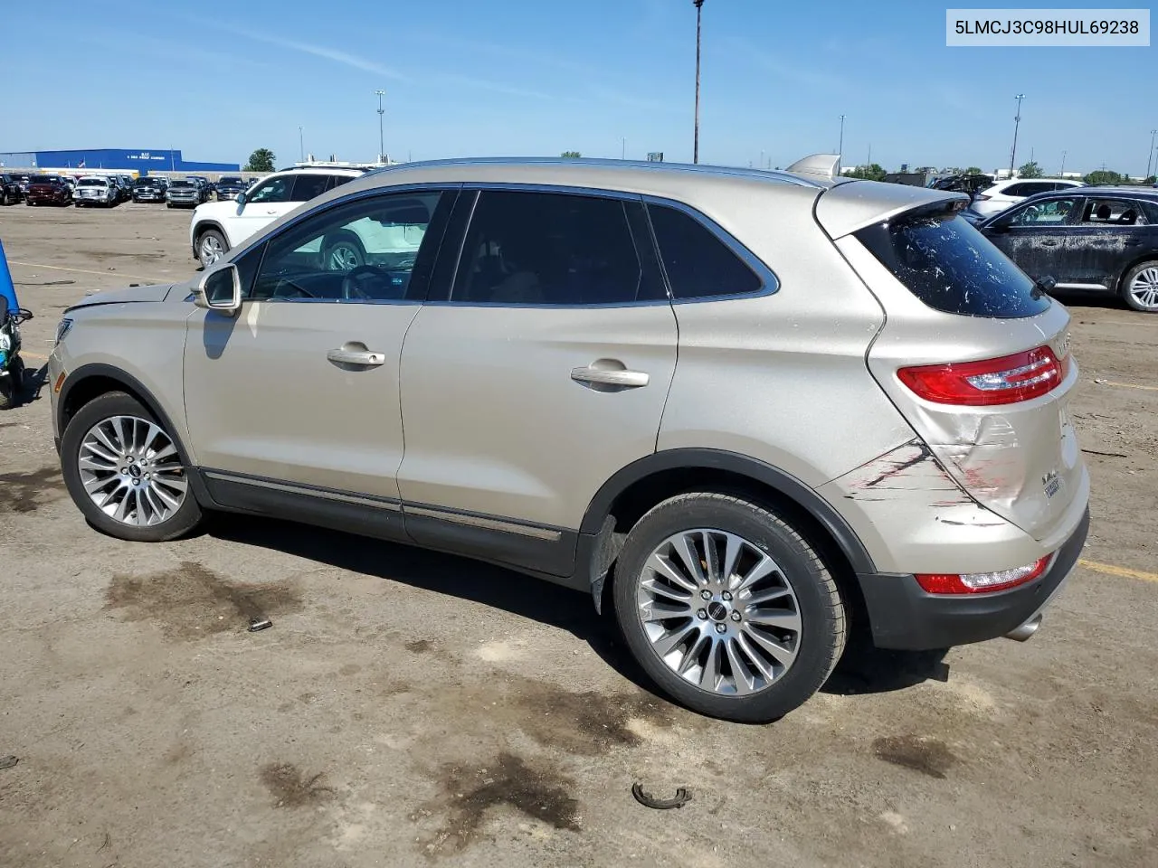 2017 Lincoln Mkc Reserve VIN: 5LMCJ3C98HUL69238 Lot: 58502424