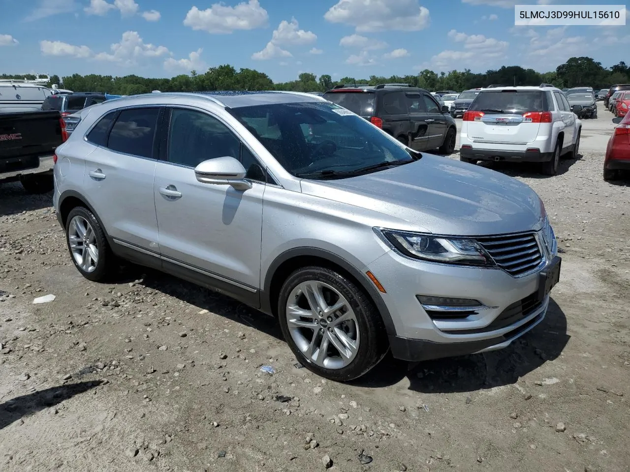 2017 Lincoln Mkc Reserve VIN: 5LMCJ3D99HUL15610 Lot: 58646664