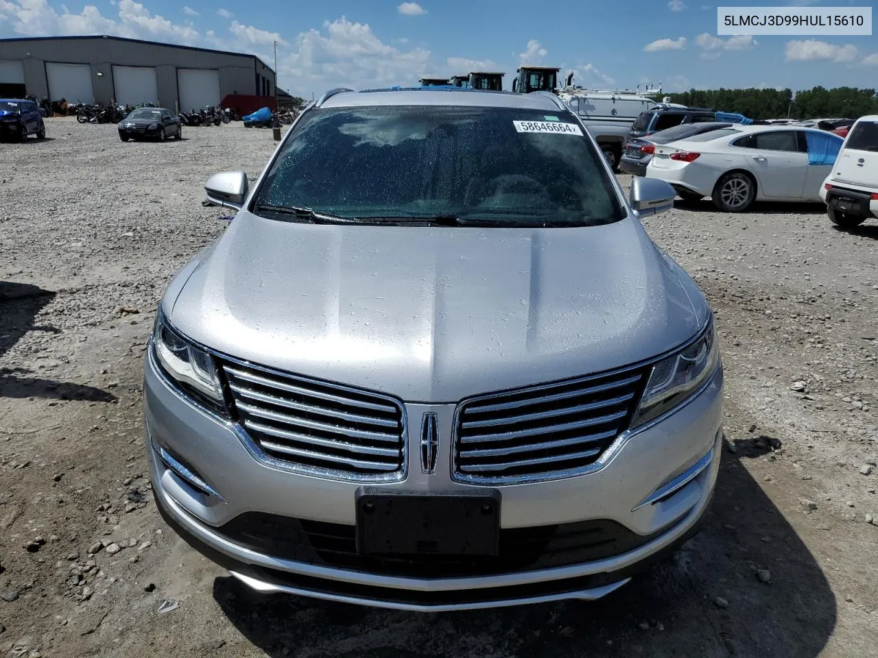 2017 Lincoln Mkc Reserve VIN: 5LMCJ3D99HUL15610 Lot: 58646664