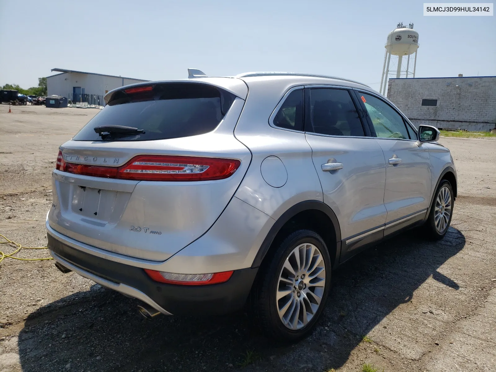 2017 Lincoln Mkc Reserve VIN: 5LMCJ3D99HUL34142 Lot: 60029593