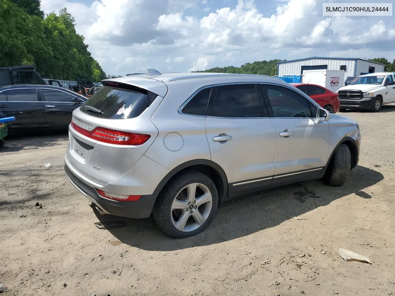 5LMCJ1C90HUL24444 2017 Lincoln Mkc Premiere