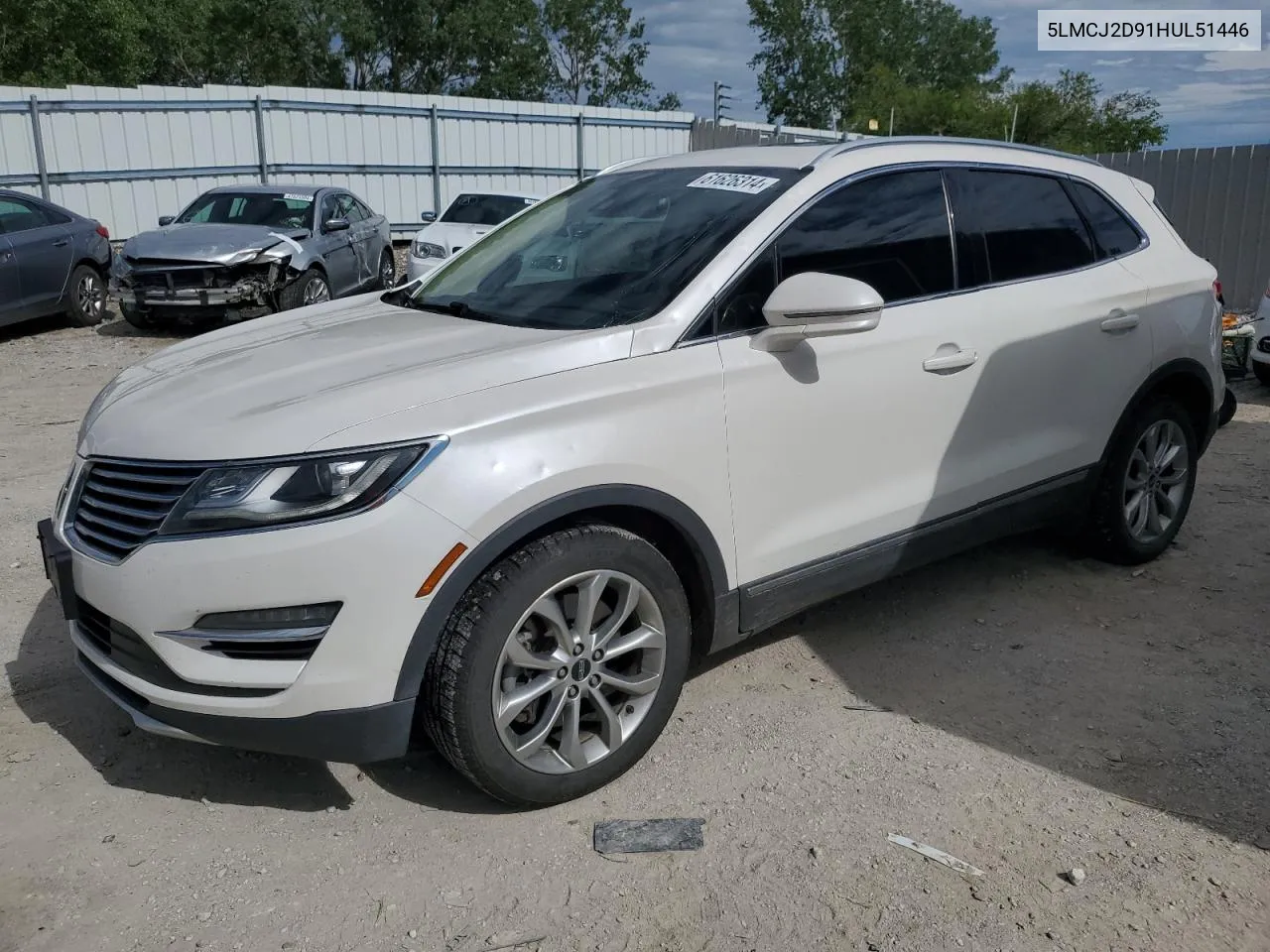 5LMCJ2D91HUL51446 2017 Lincoln Mkc Select