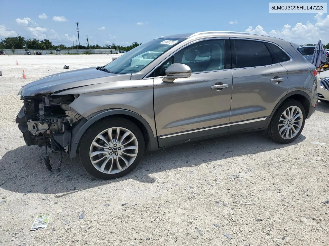 2017 Lincoln Mkc Reserve VIN: 5LMCJ3C96HUL47223 Lot: 61836724