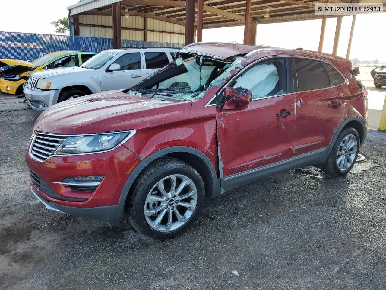 2017 Lincoln Mkc Select VIN: 5LMTJ2DH2HUL62933 Lot: 62028964