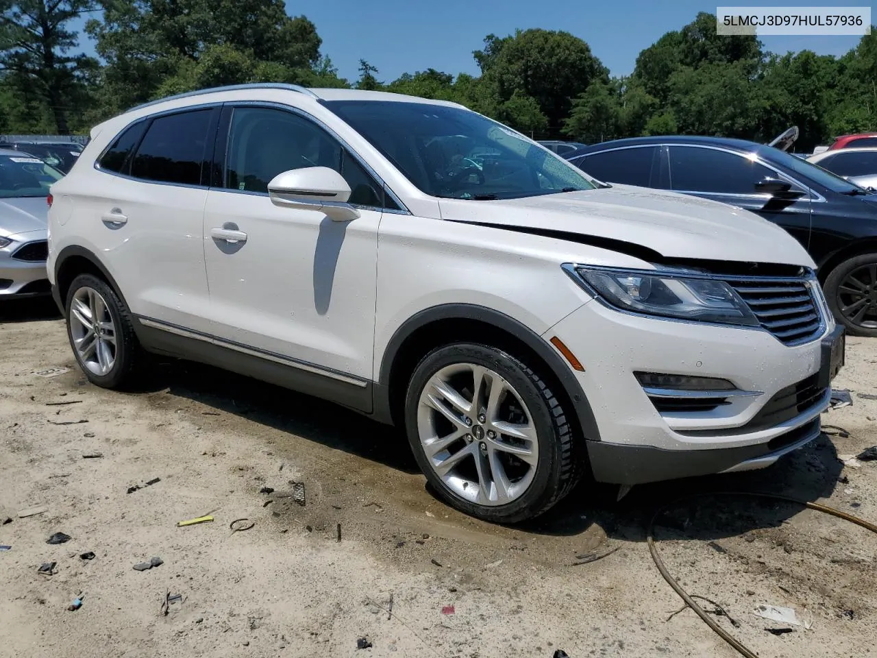 5LMCJ3D97HUL57936 2017 Lincoln Mkc Reserve