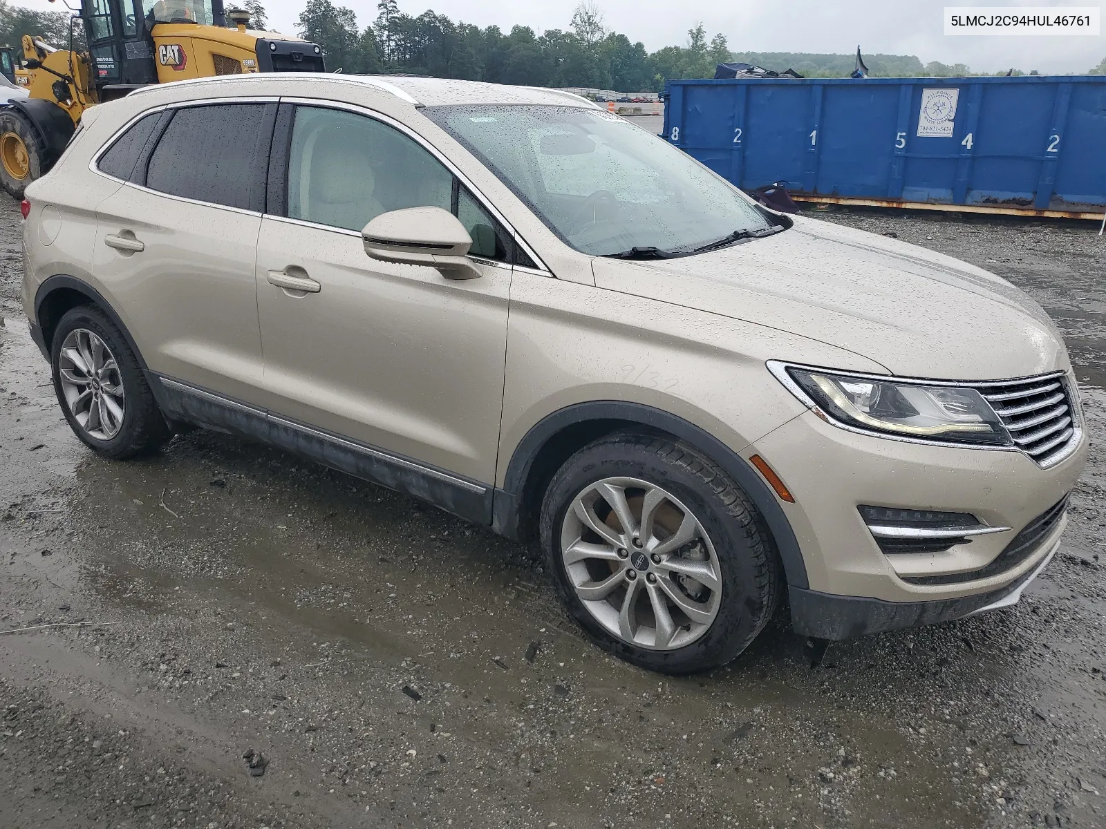 5LMCJ2C94HUL46761 2017 Lincoln Mkc Select