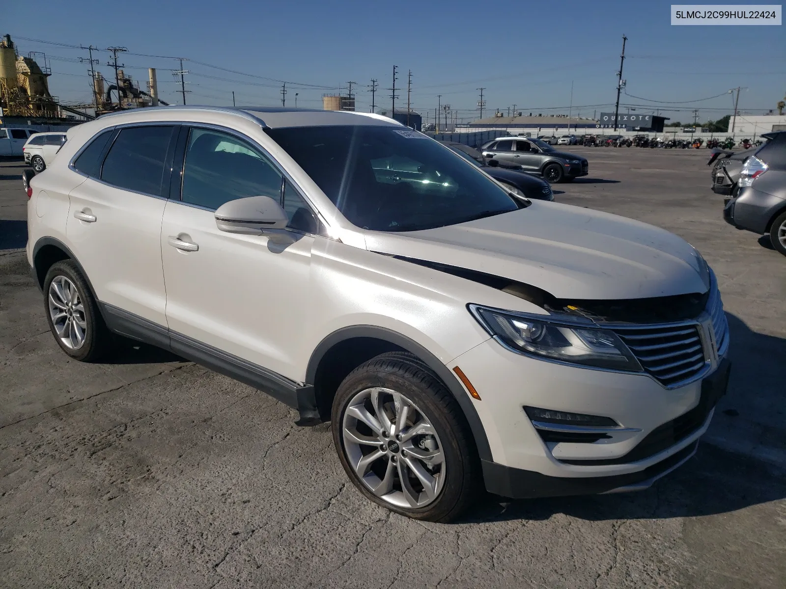 5LMCJ2C99HUL22424 2017 Lincoln Mkc Select