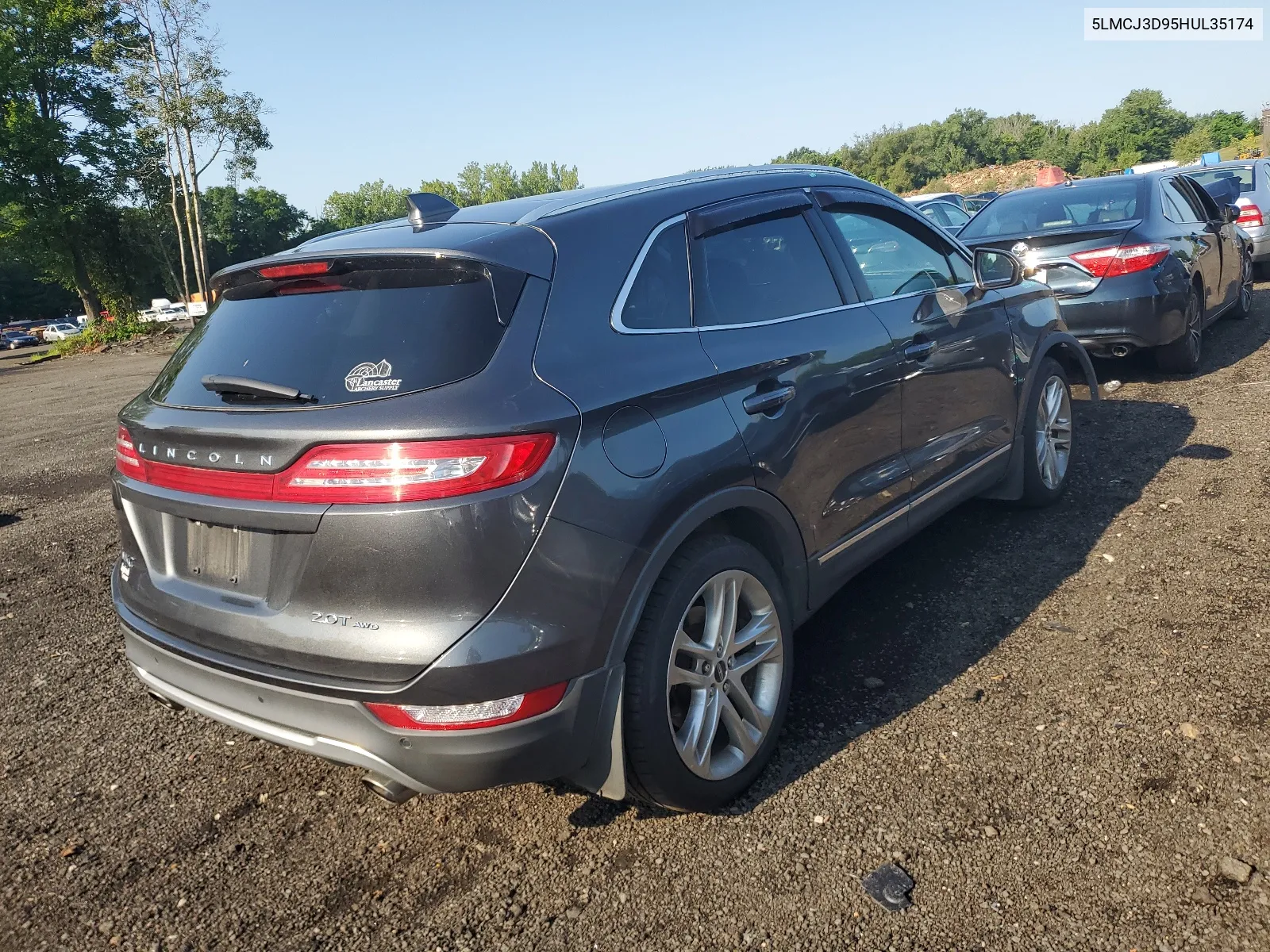 2017 Lincoln Mkc Reserve VIN: 5LMCJ3D95HUL35174 Lot: 66062224