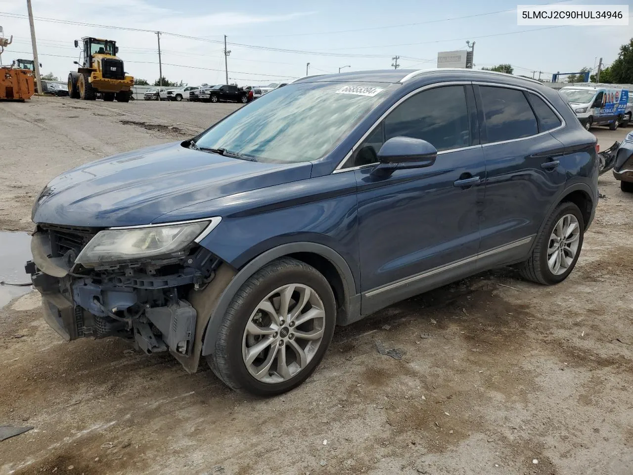 5LMCJ2C90HUL34946 2017 Lincoln Mkc Select