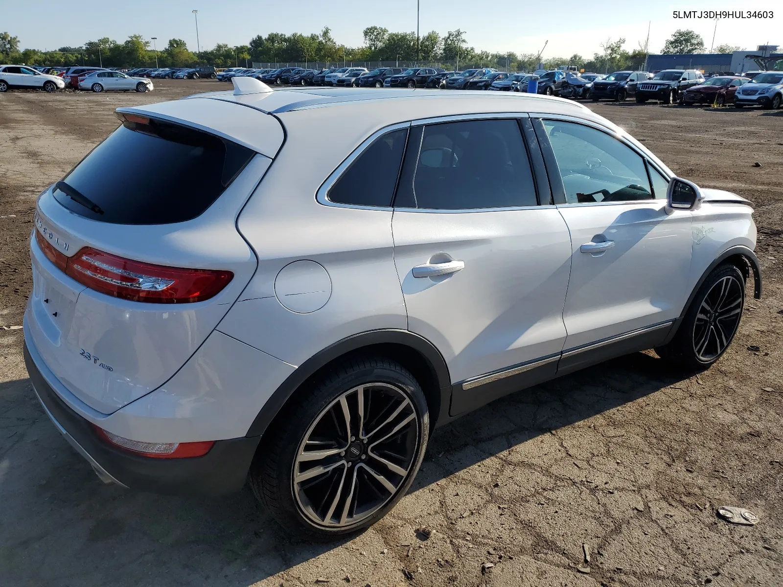 5LMTJ3DH9HUL34603 2017 Lincoln Mkc Reserve