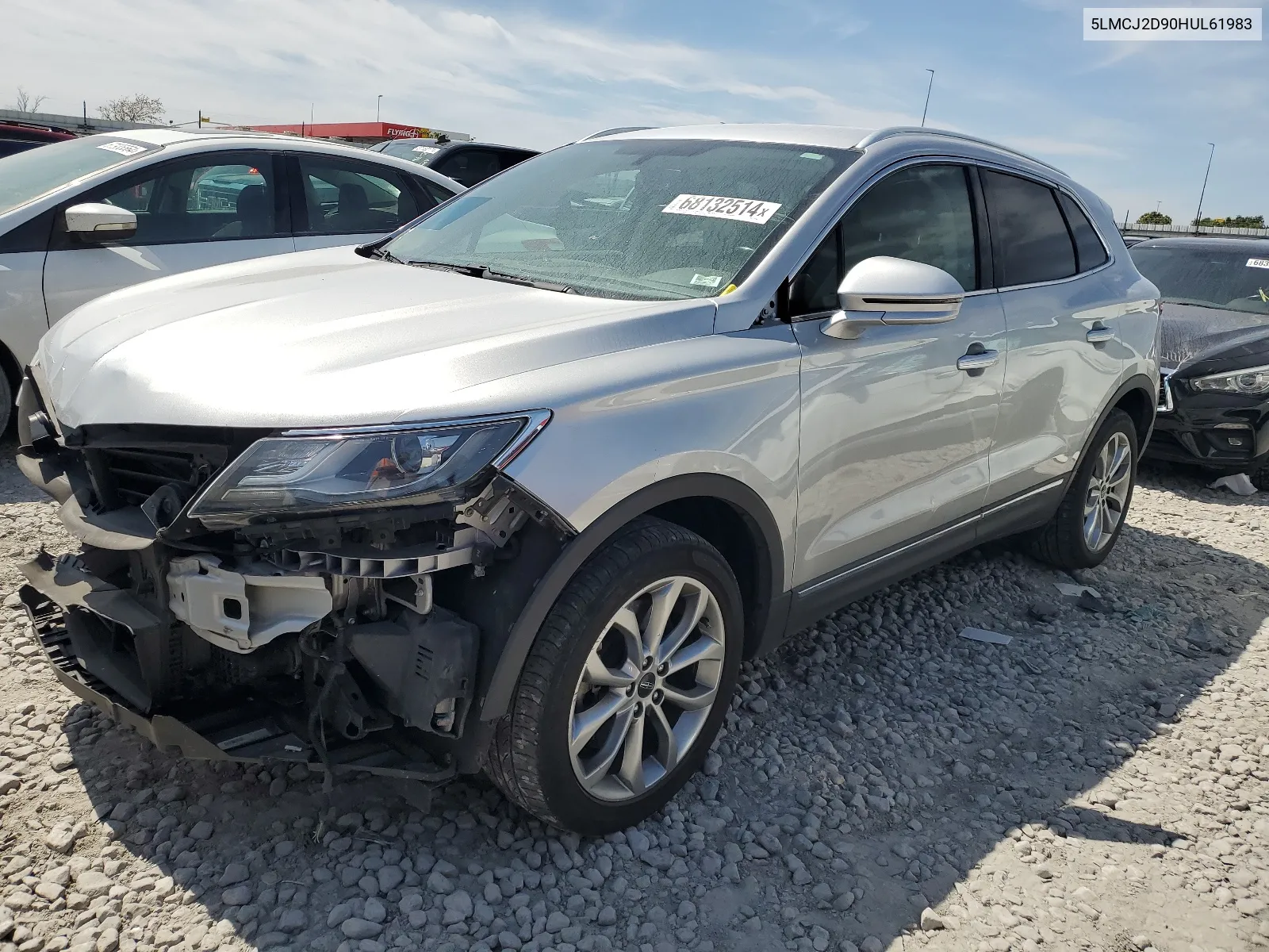 2017 Lincoln Mkc Select VIN: 5LMCJ2D90HUL61983 Lot: 68132514