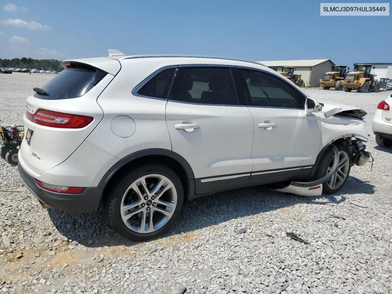 2017 Lincoln Mkc Reserve VIN: 5LMCJ3D97HUL35449 Lot: 68537254